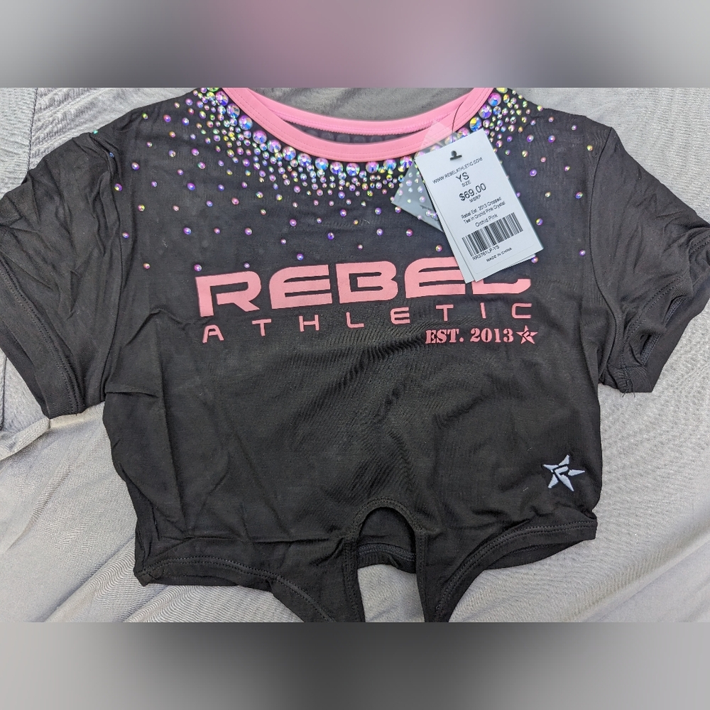 Youth Rebel Athletic Cropped Tee